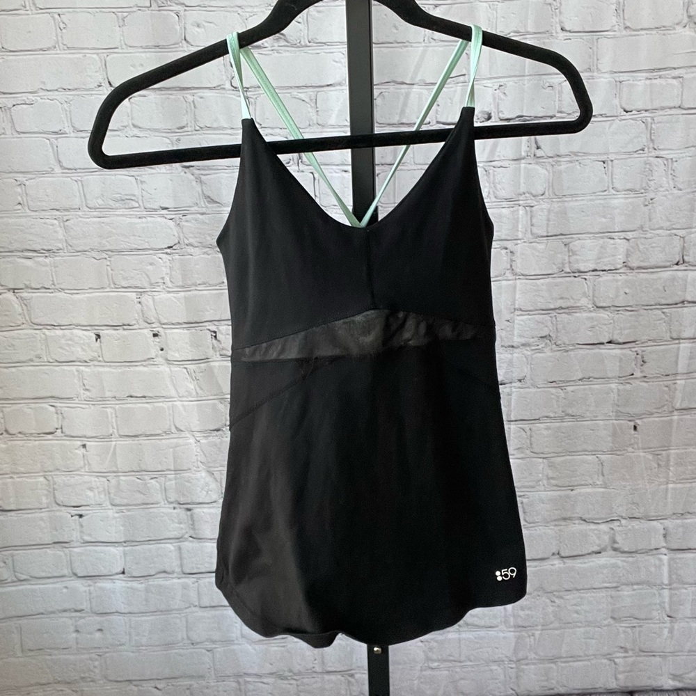 Splits 59 Cross Razorback Tank Top Size Small